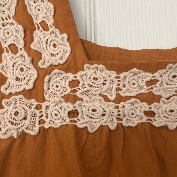 Mustard Crochet Plenty by Tracy Reese Dress w/ pockets!!! - Picture 2 of 4